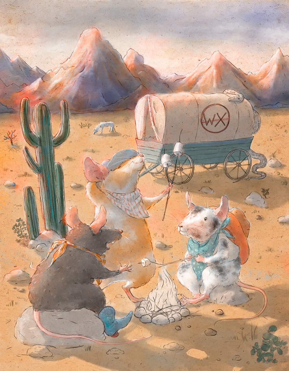 wxPython Cookbook Cover Story - Mouse Vs Python