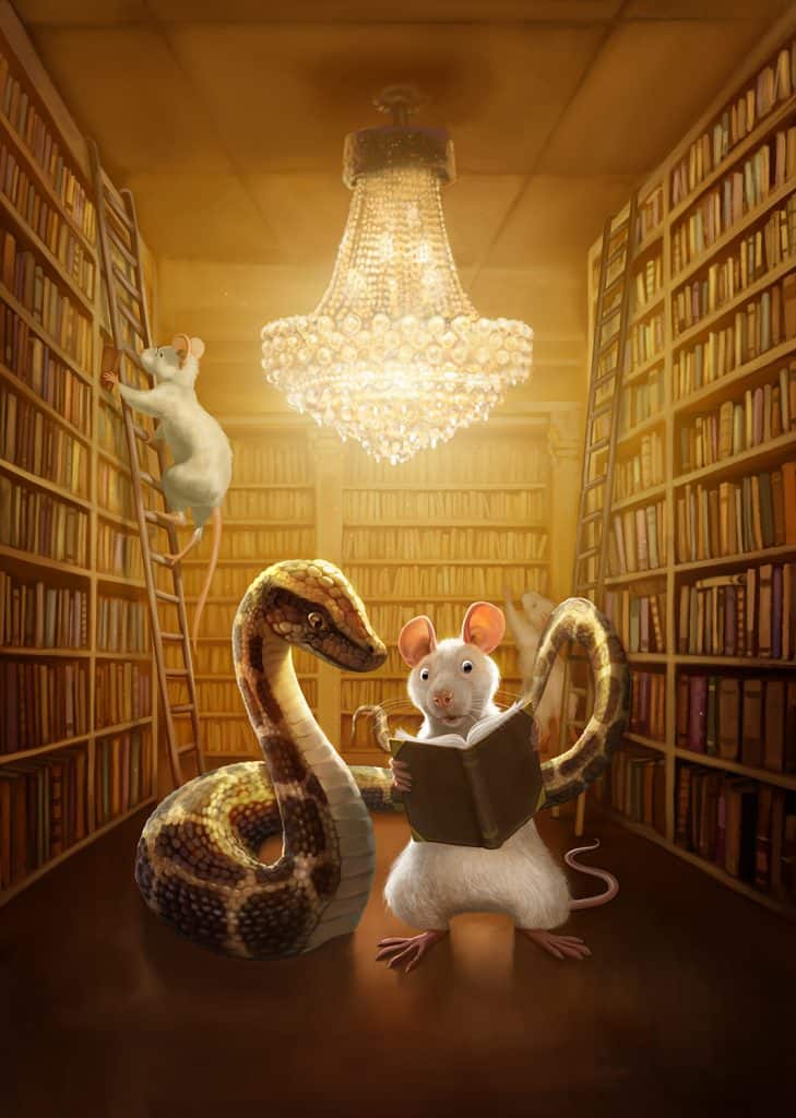 ReportLab Book Cover Story - Mouse Vs Python