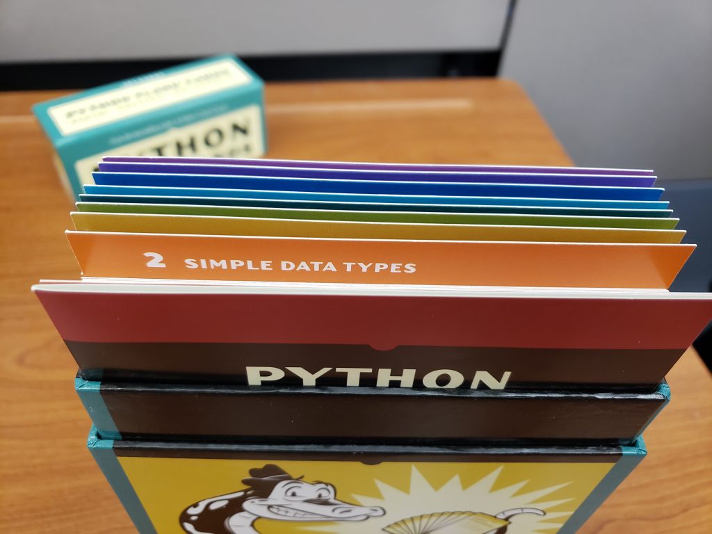 Product Review: Python Flash Cards - Mouse Vs Python