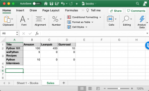 Reading Spreadsheets with OpenPyXL and Python - Mouse Vs Python