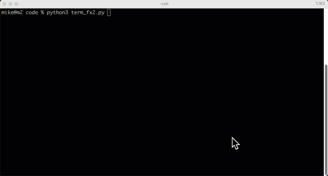 Terminal Effects with Beams