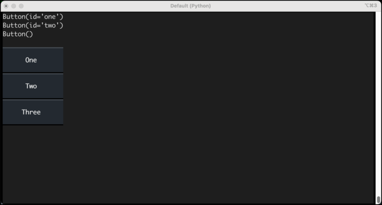 Textual - An Intro to DOM Queries (Part I) - Mouse Vs Python